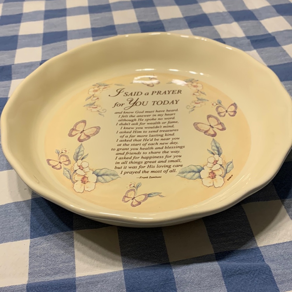 Abbey Press pie dish